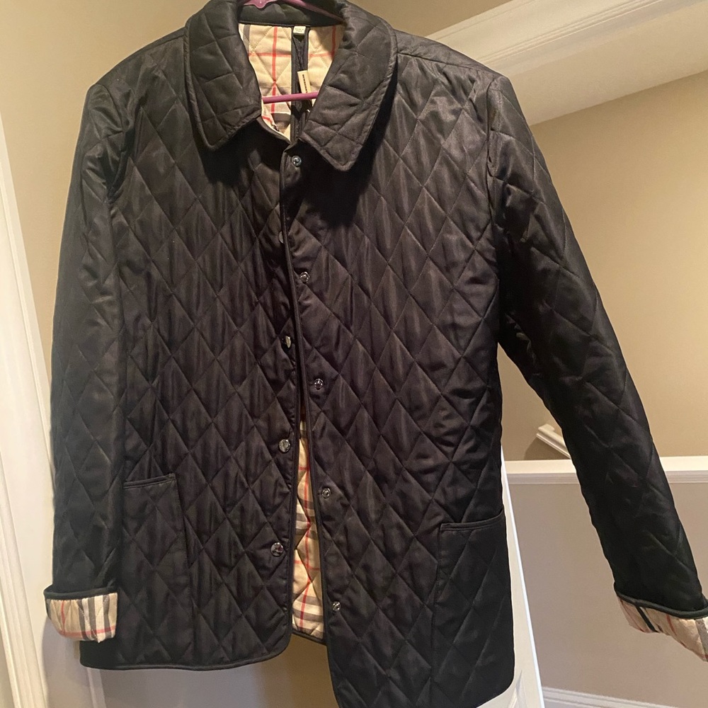 Burberry quilted jacket